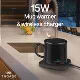 إشراك Mug Warmer 2.0 وشاحن سريع لاسلكي 15W