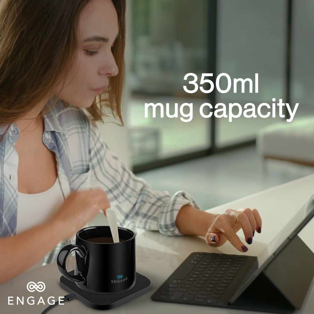 إشراك Mug Warmer 2.0 وشاحن سريع لاسلكي 15W