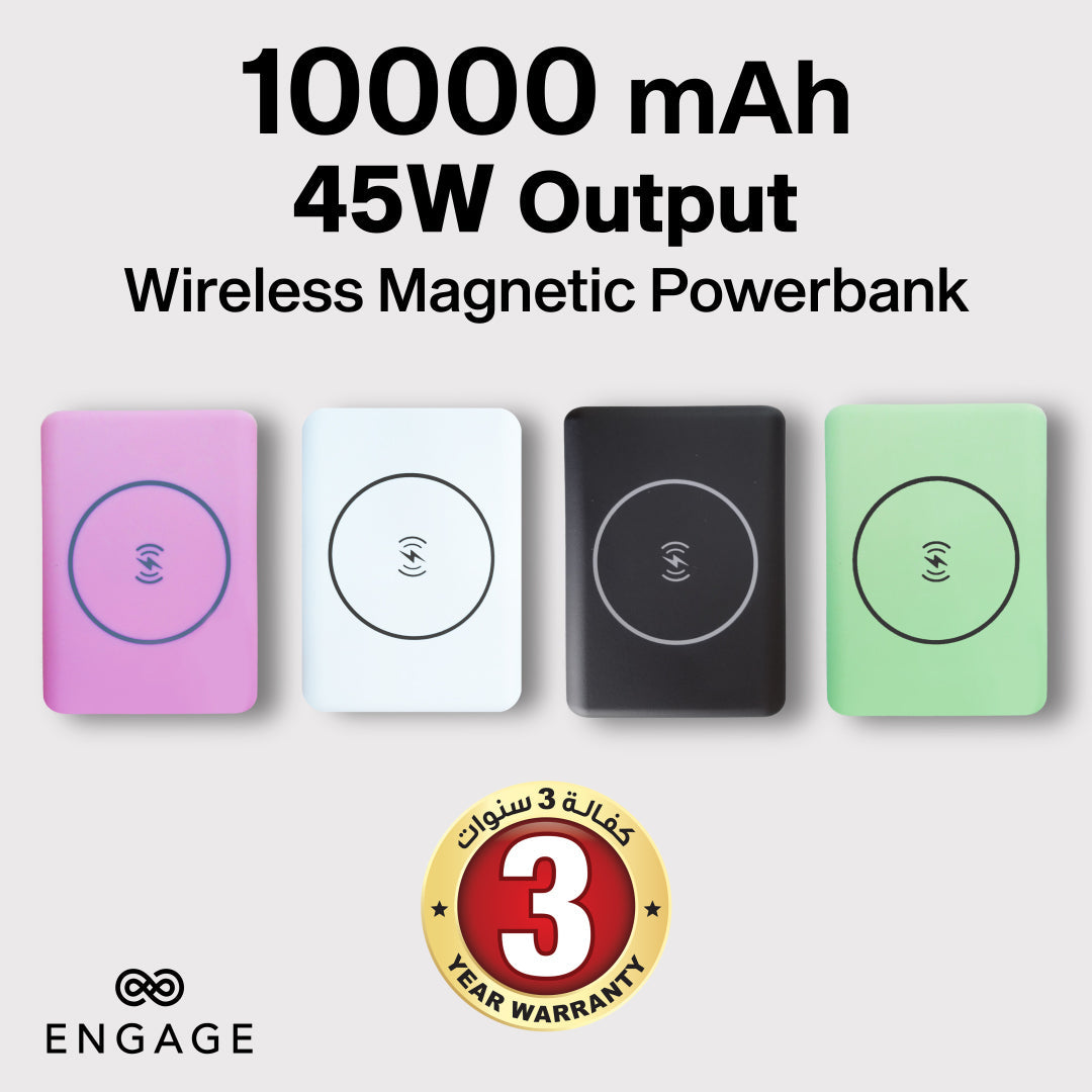 إشراك Ultra Compact 10000mah Wireless Power Bank PD 45W