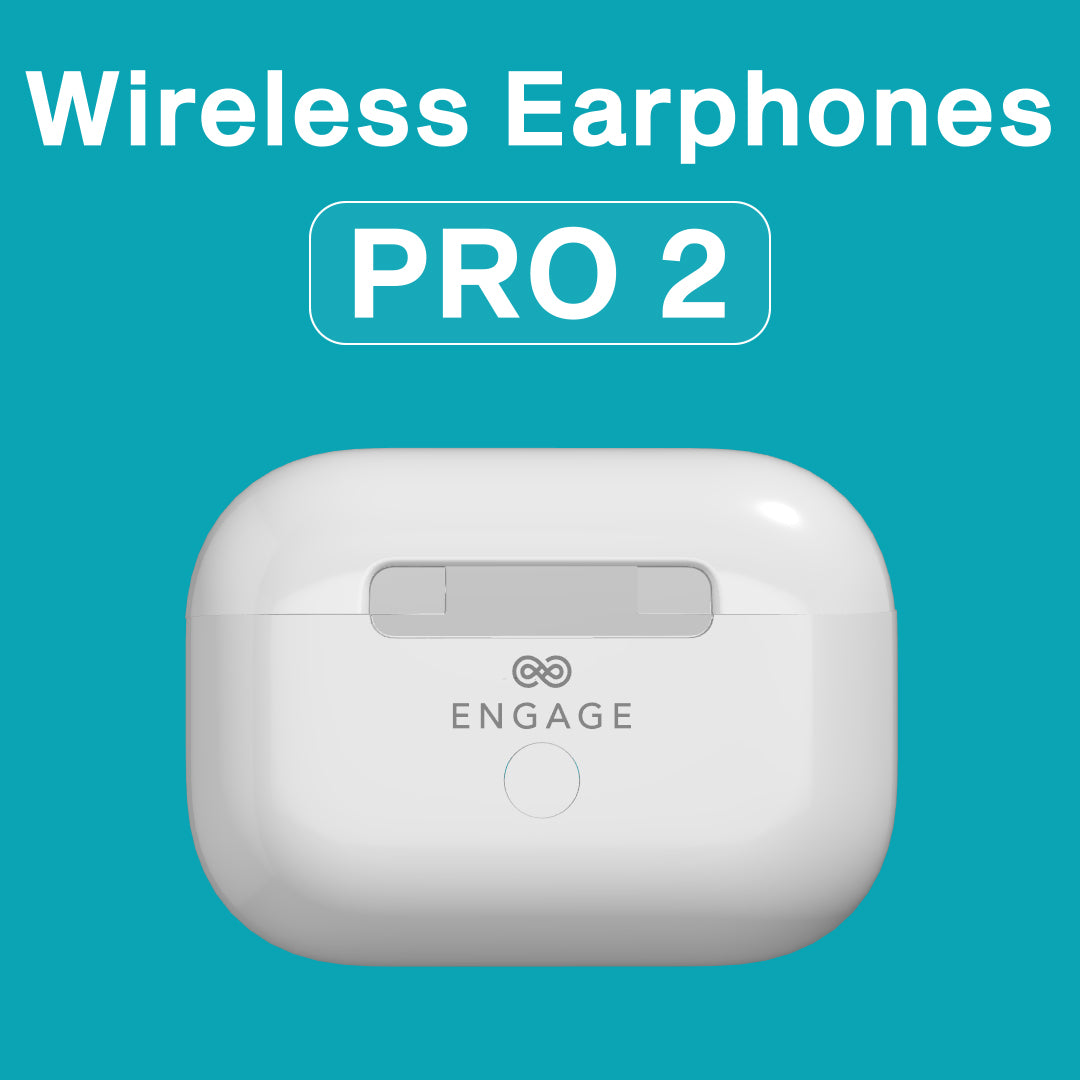 إشراك الأذن اللاسلكية الحقيقية Pro 2 White