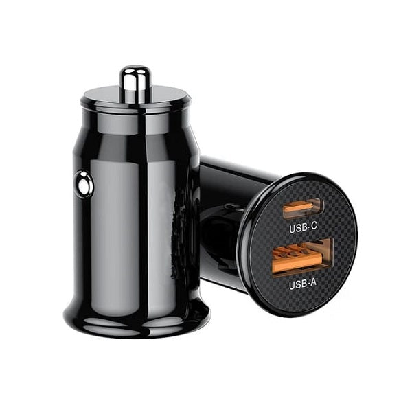 Engage 2-port PD Fast Car Charger 45W