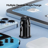 Engage 2-port PD Fast Car Charger 45W