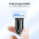 Engage 2-port PD Fast Car Charger 45W