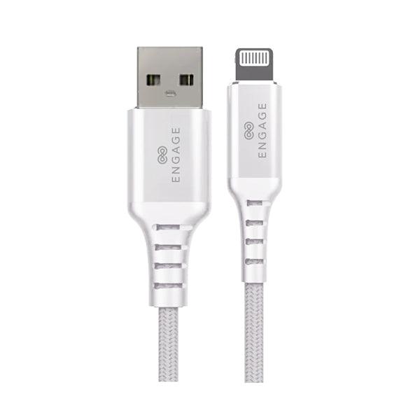 Engage Lightning Mfi Cable 1 Meter - White - Future Store