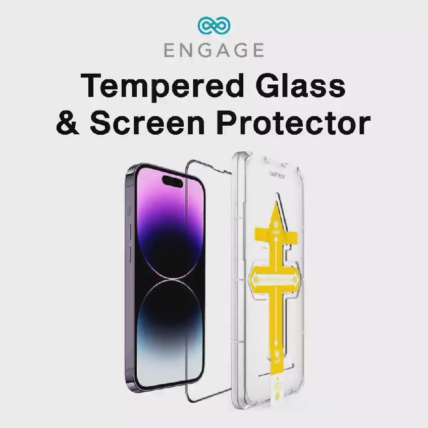 Engage iPhone 13 Pro Max Tempered Glass with Installation Tray-PW98